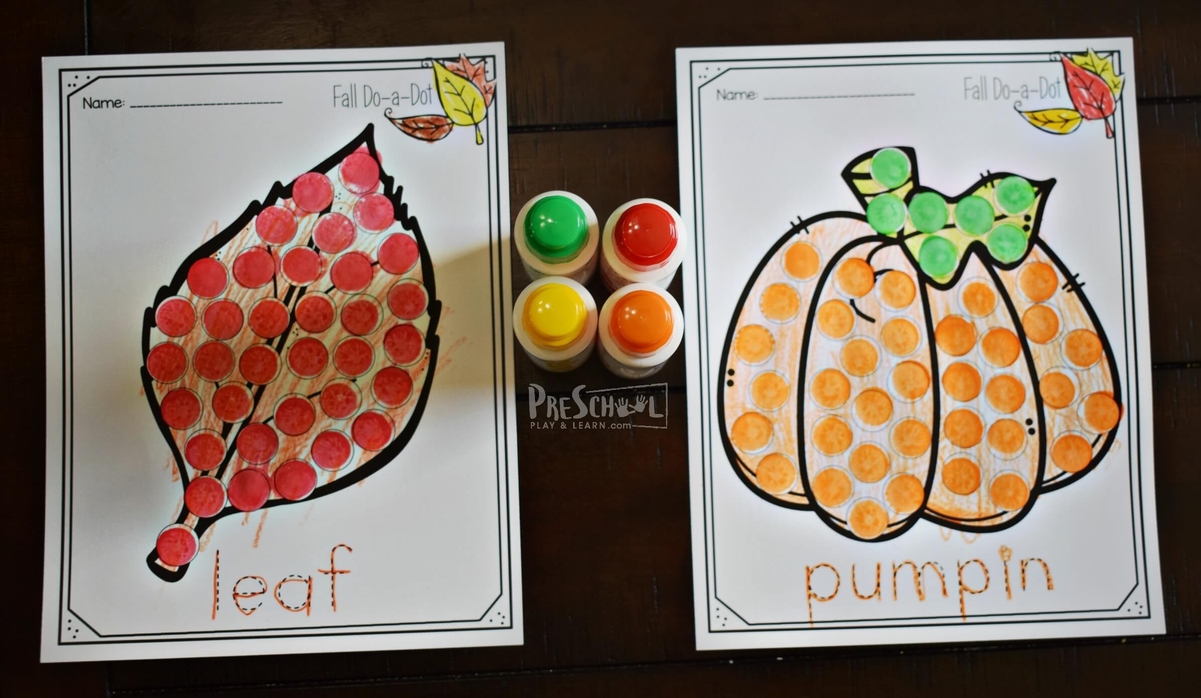 Do A Dot Worksheets