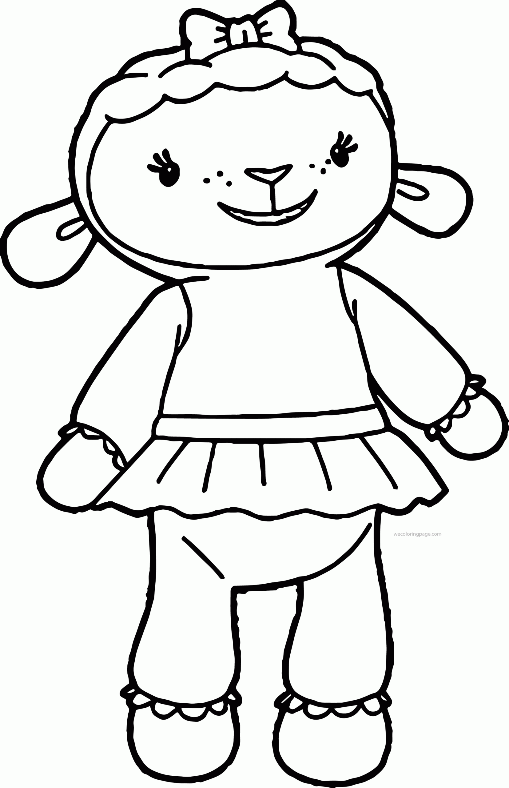 Doc Mcstuffins Face Coloring Pages Coloring Home