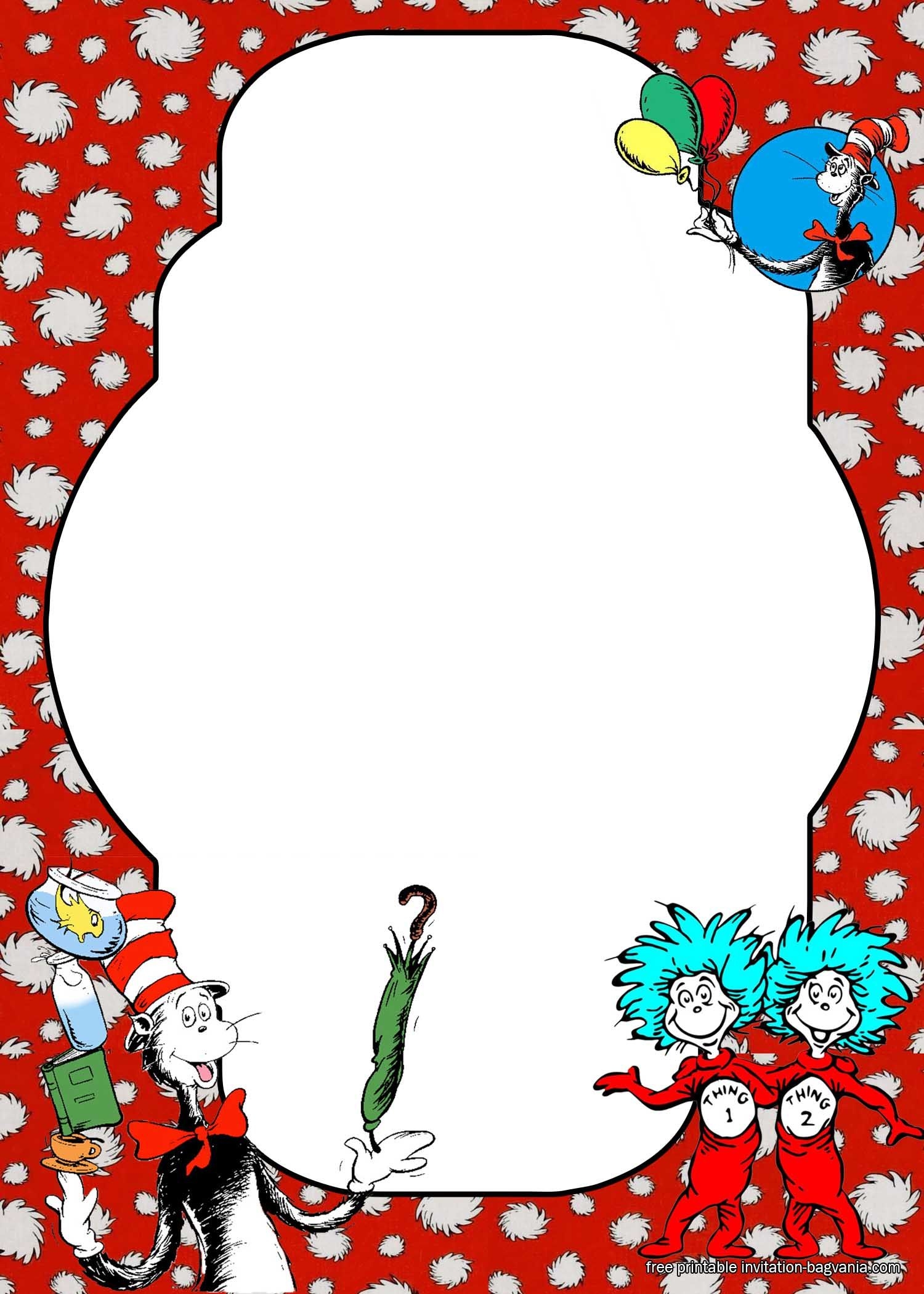 dr seuss invitation template free