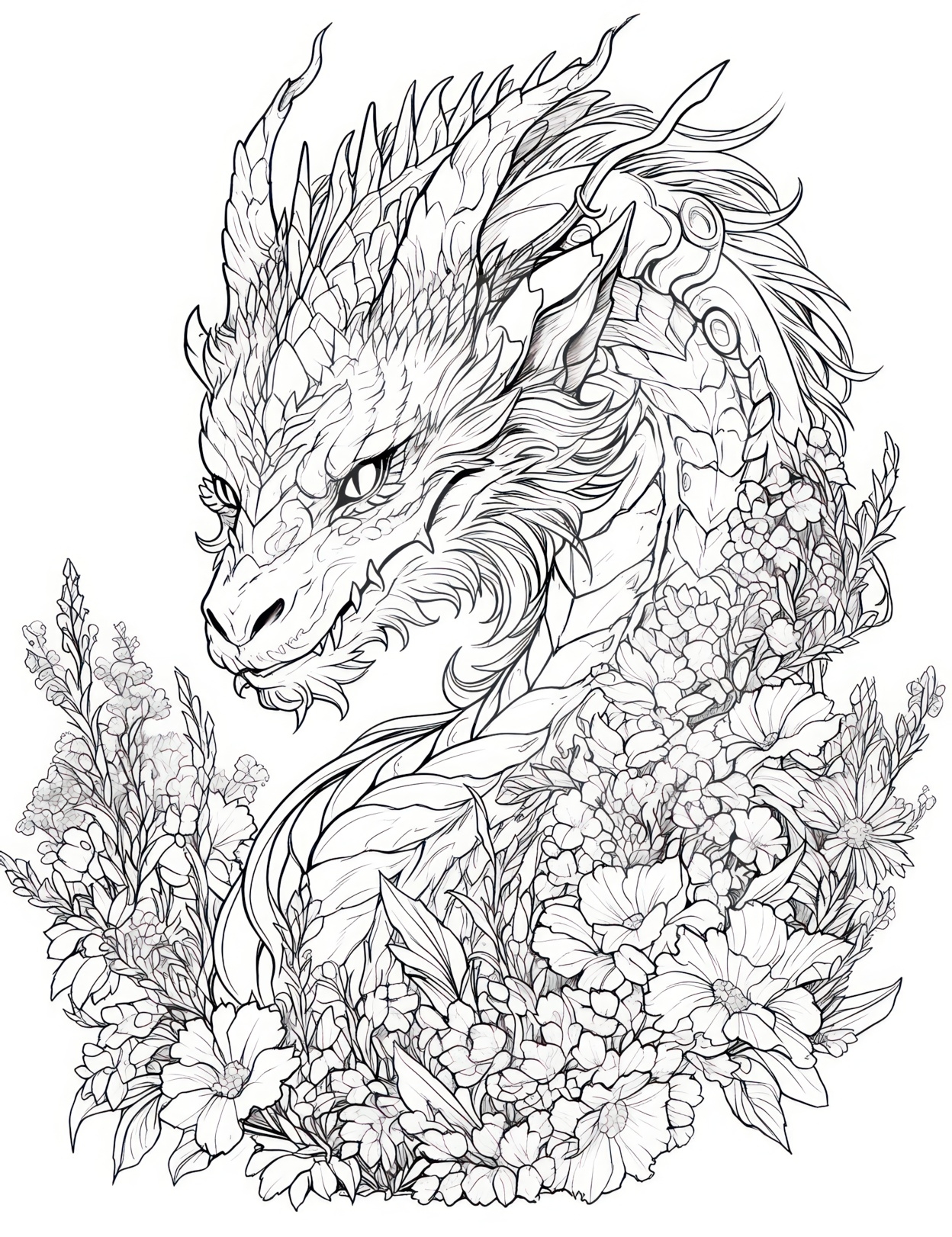 Cartoon Coloring Pages For Adults