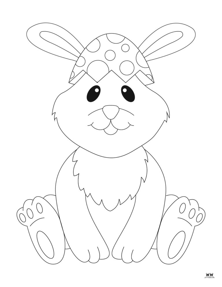 Easter Bunny Coloring Pages 75 FREE Pages Printabulls