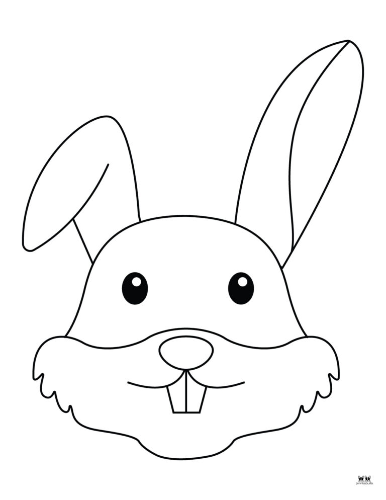 Coloring Pages Bunny Easter