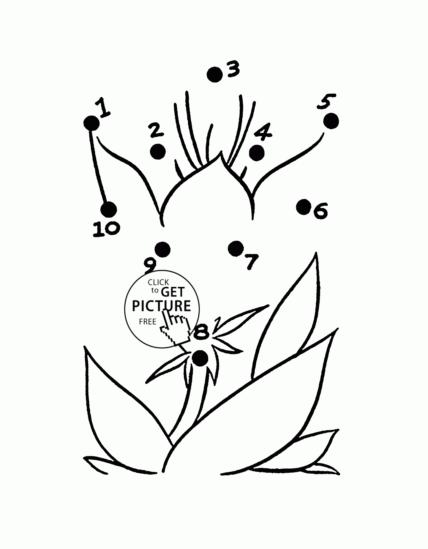 Easy Dot To Dot Coloring Pages Coloring Home