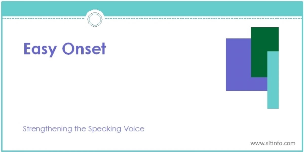 Easy Onset Stuttering Worksheets