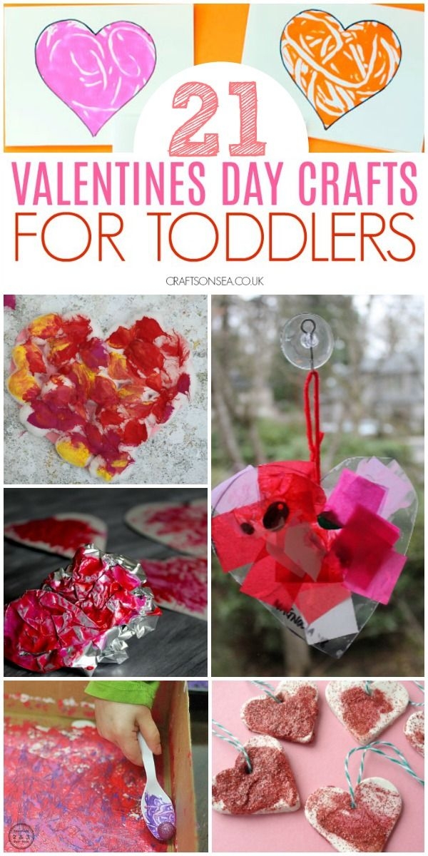 Easy Valentines Day Crafts For Toddlers Crafts On Sea Kinder 