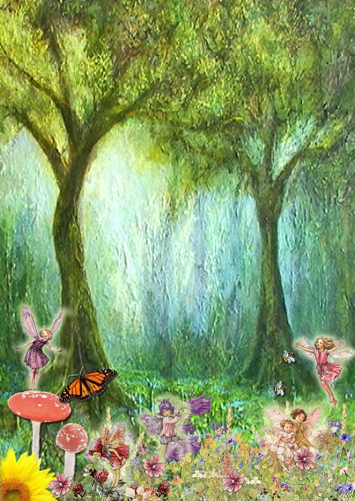 enchanted forest invitation template free