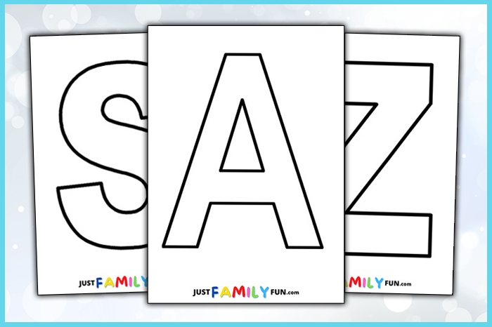 Extra Large Alphabet Letter Templates Pdf Infoupdate