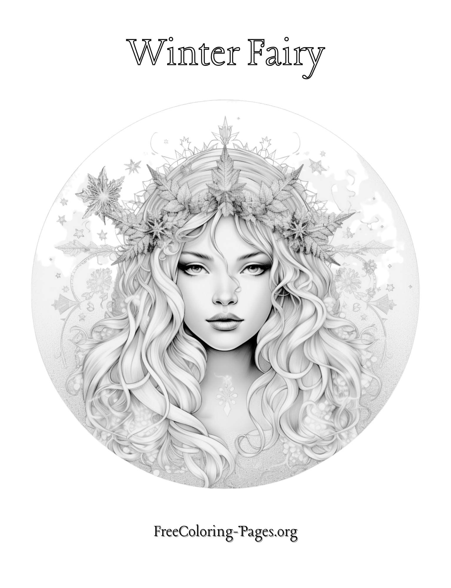 free printable coloring pages for winter