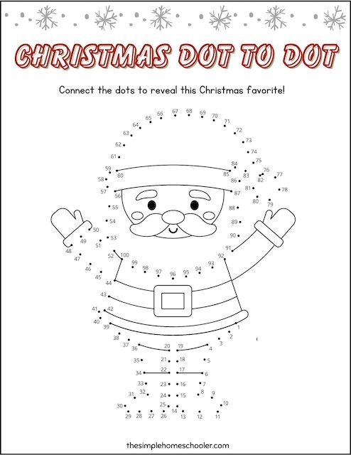 Festive Free Christmas Activity Booklet Printable The Simple 