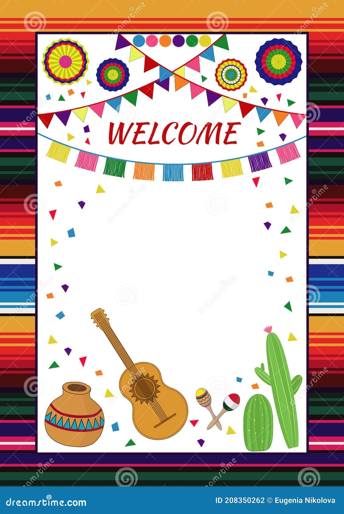 Fiesta Invitation Template