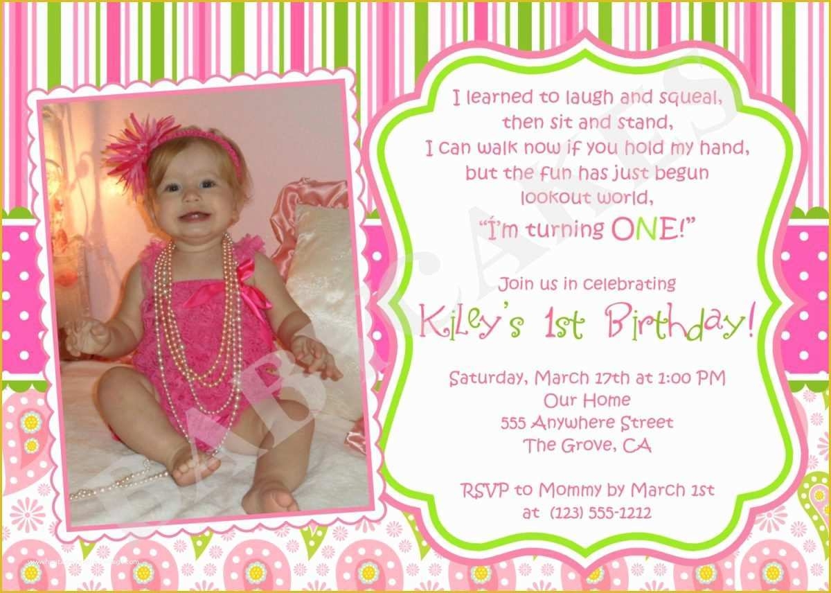 First Birthday Invitation Templates Free Download Of 7th Birthday 