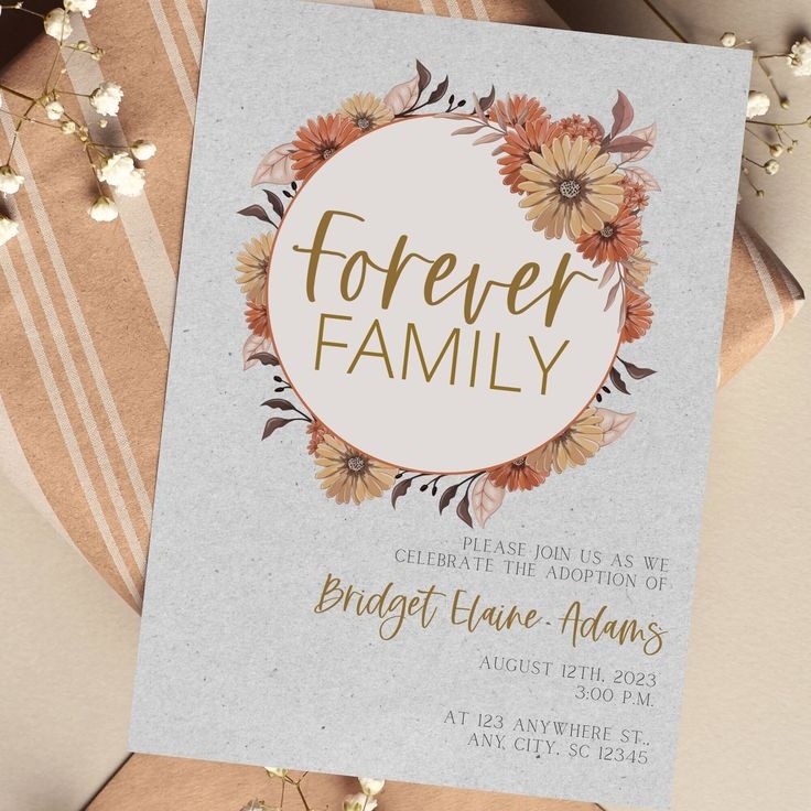 adoption invitation template