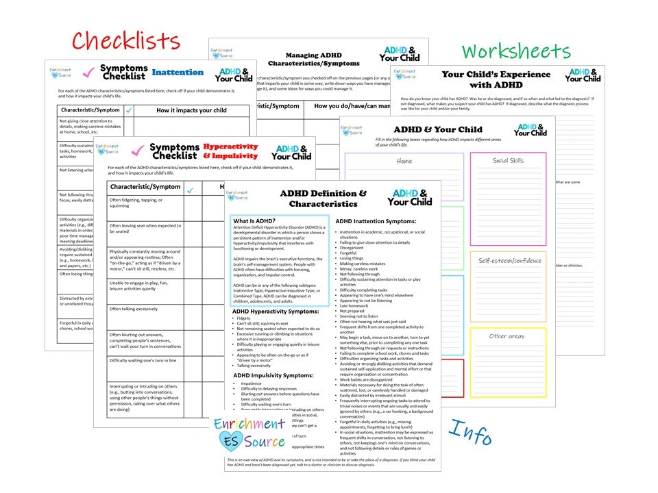 Free ADHD Worksheet My Laundry Plan Study Tools By Jules 