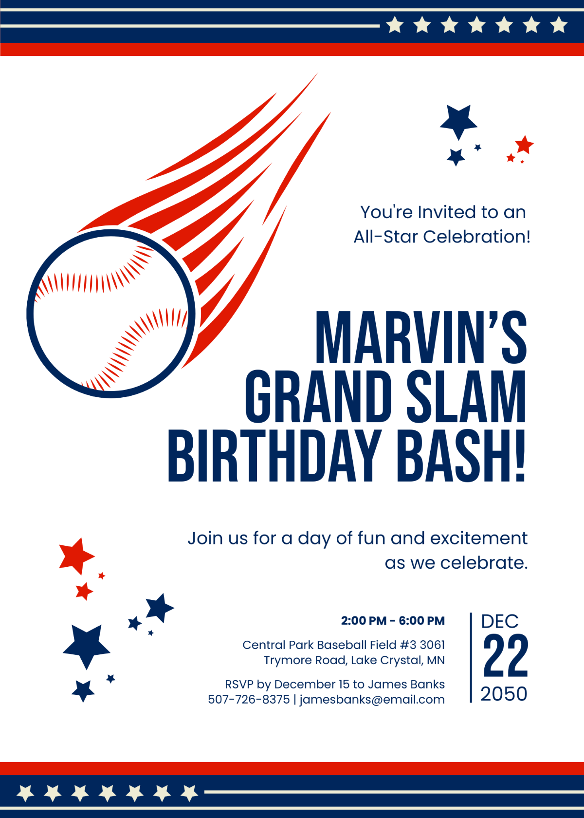 adult party invitation template