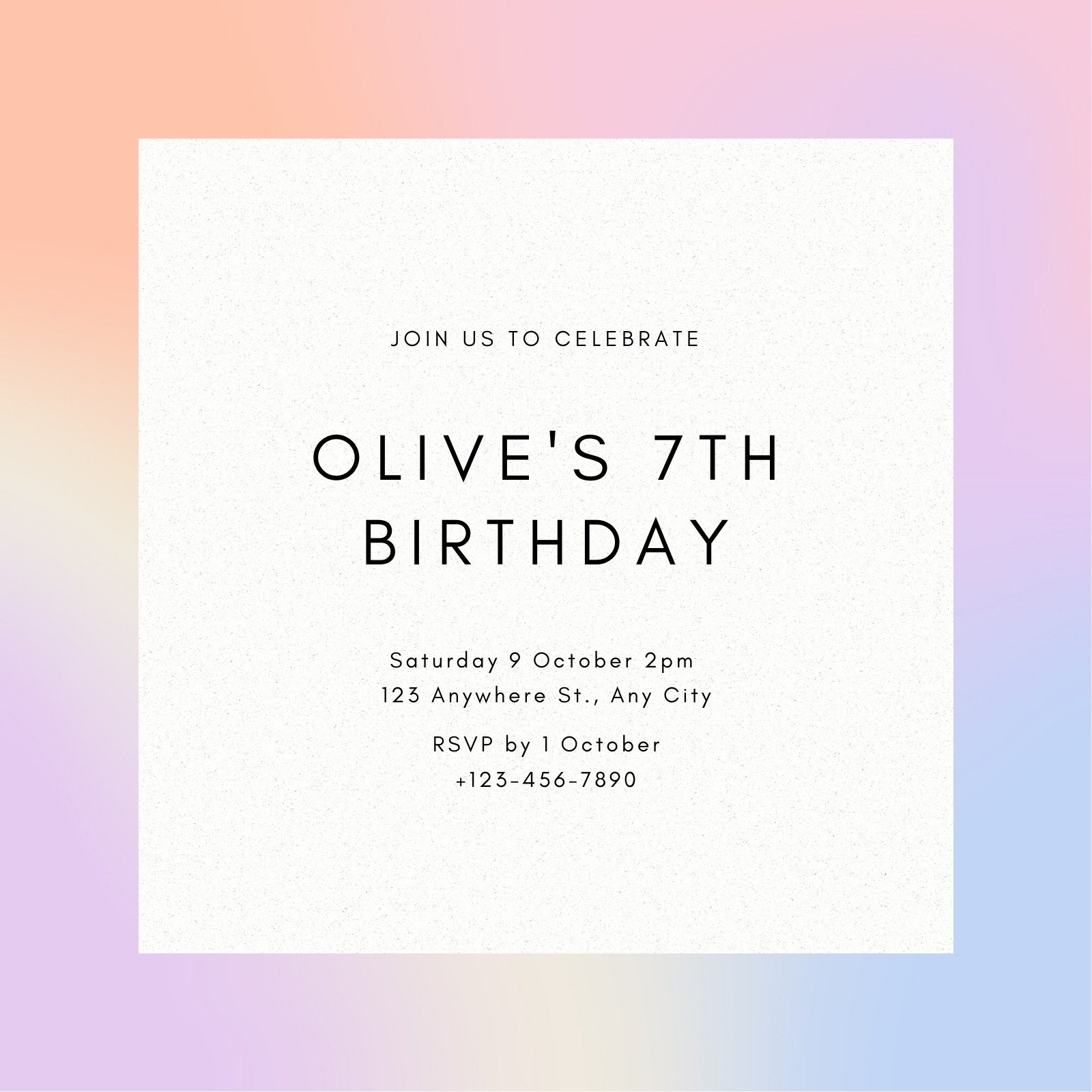 Free And Printable Birthday Invitation Templates Canva 44 OFF