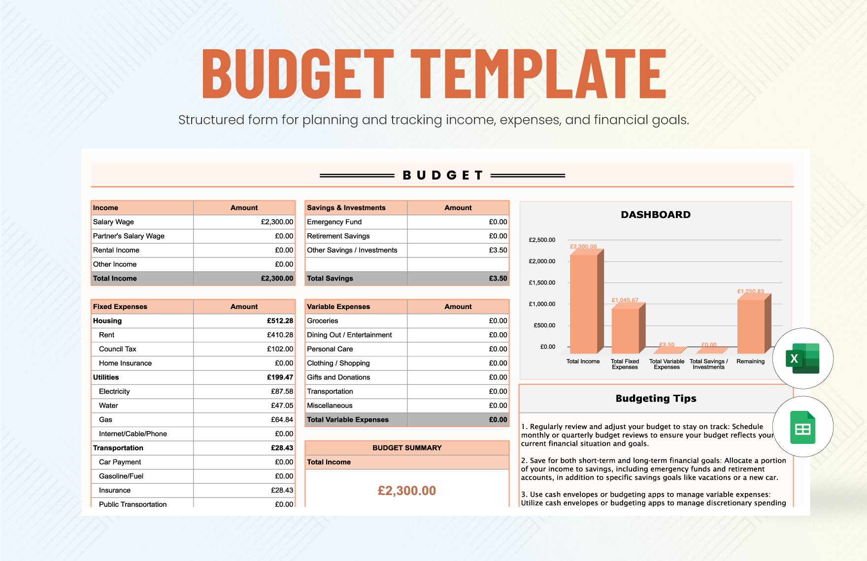Free Budget Templates Microsoft Create Worksheets Library
