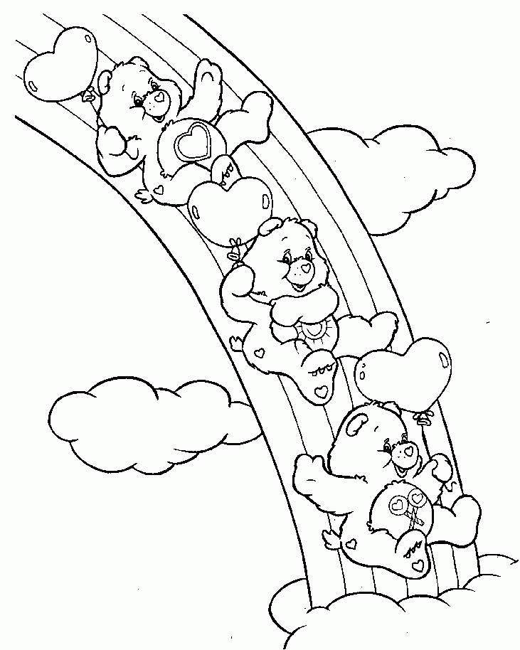 Coloring Book Pages Of Bears