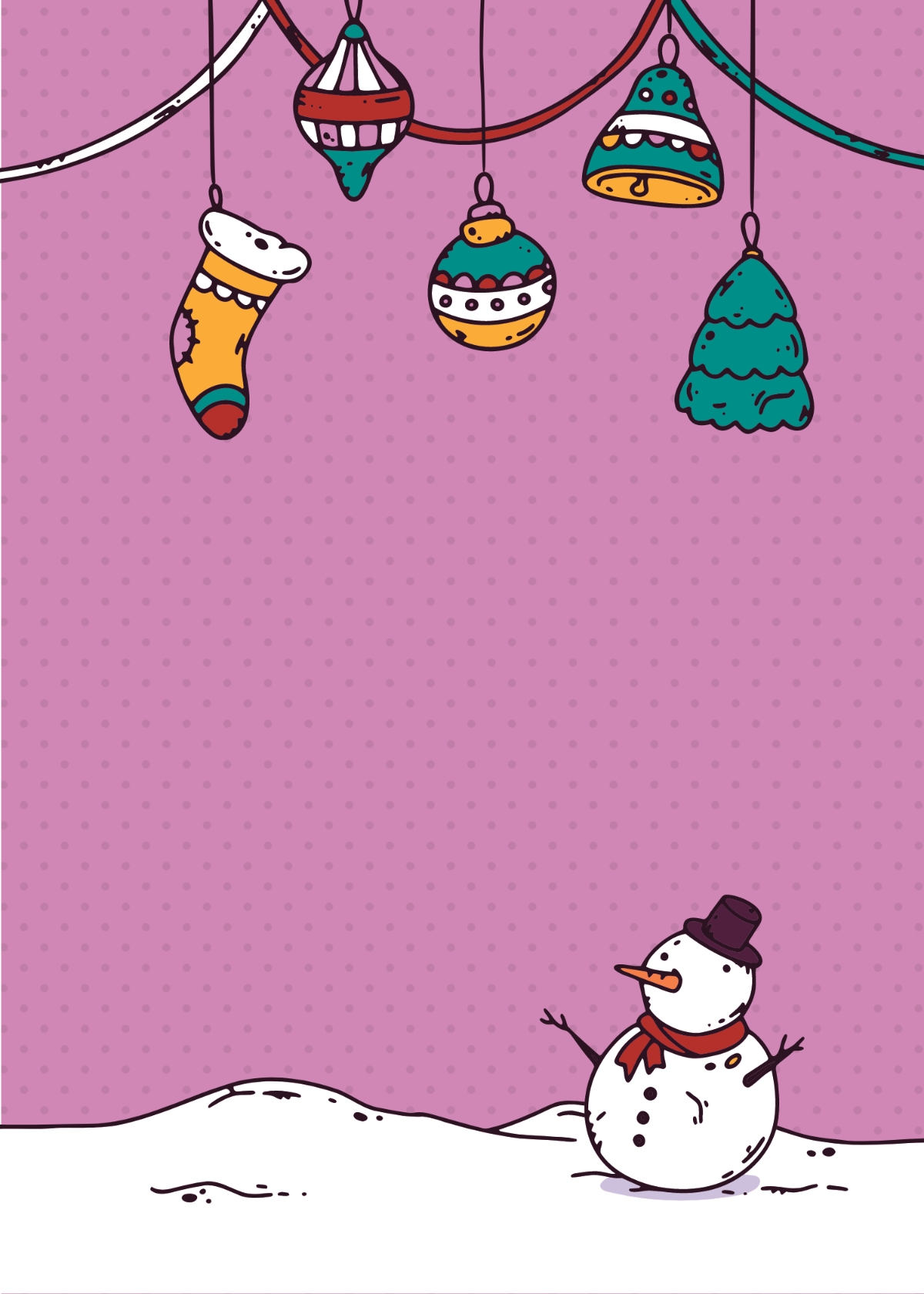 Free Christmas Invitation Background Template Edit Online Download