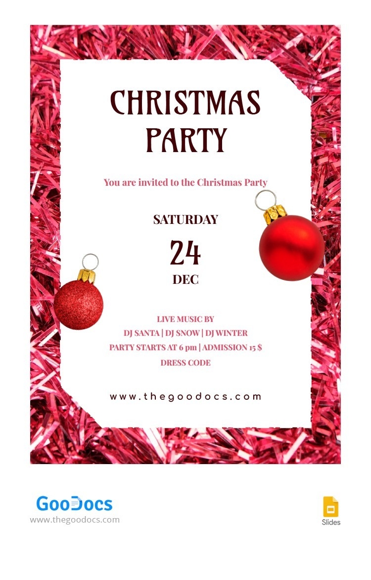 invitation templates size