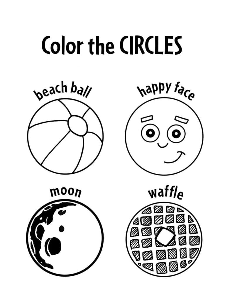 Free Circle Worksheets For Preschool The Hollydog Blog Worksheets 