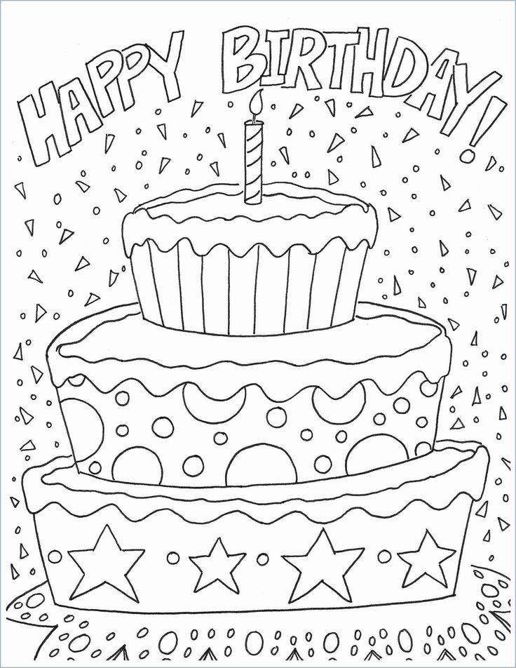 Free Coloring Printable Birthday Cards Printable New Year Banners