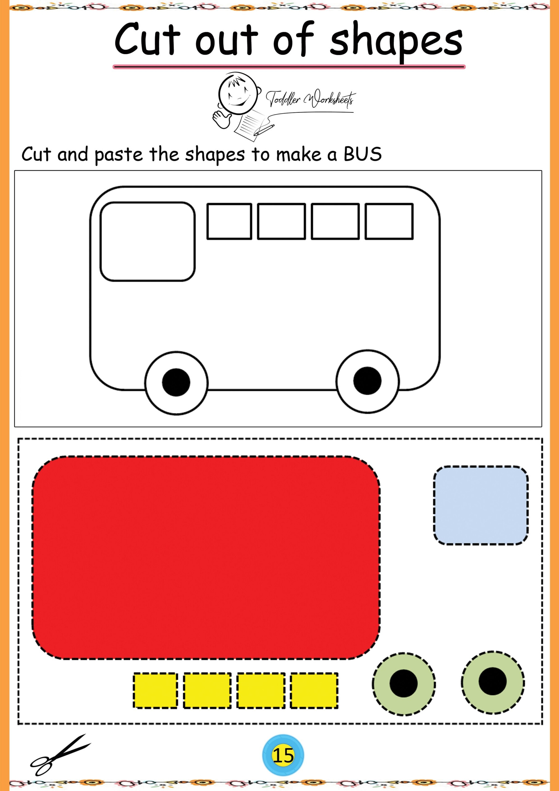 Free Cutting Skills Worksheets For Preschoolers SkillsWorksheets