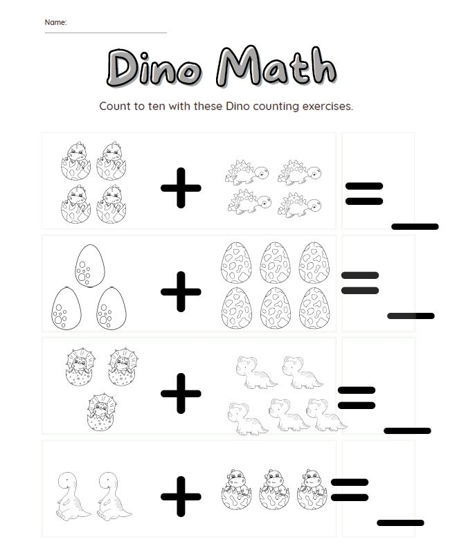 Free Dinosaur Preschool Worksheets The B Keeps Us Honest Worksheets