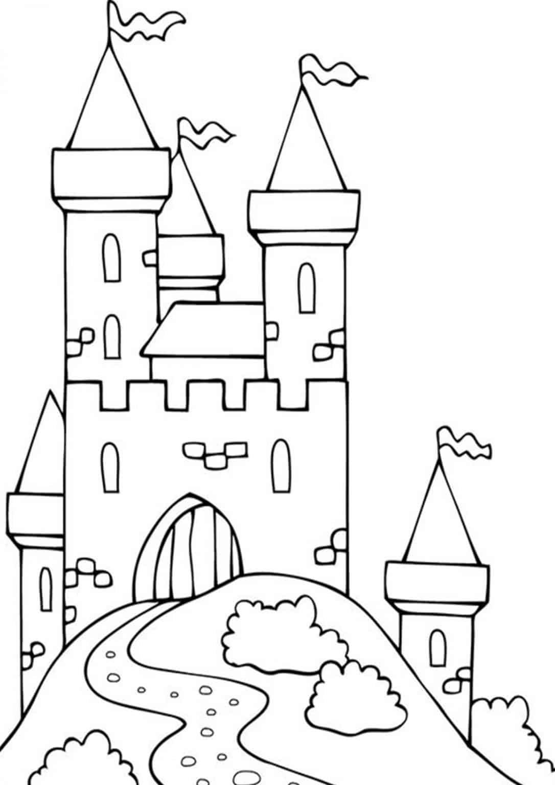 Castle Color Pages
