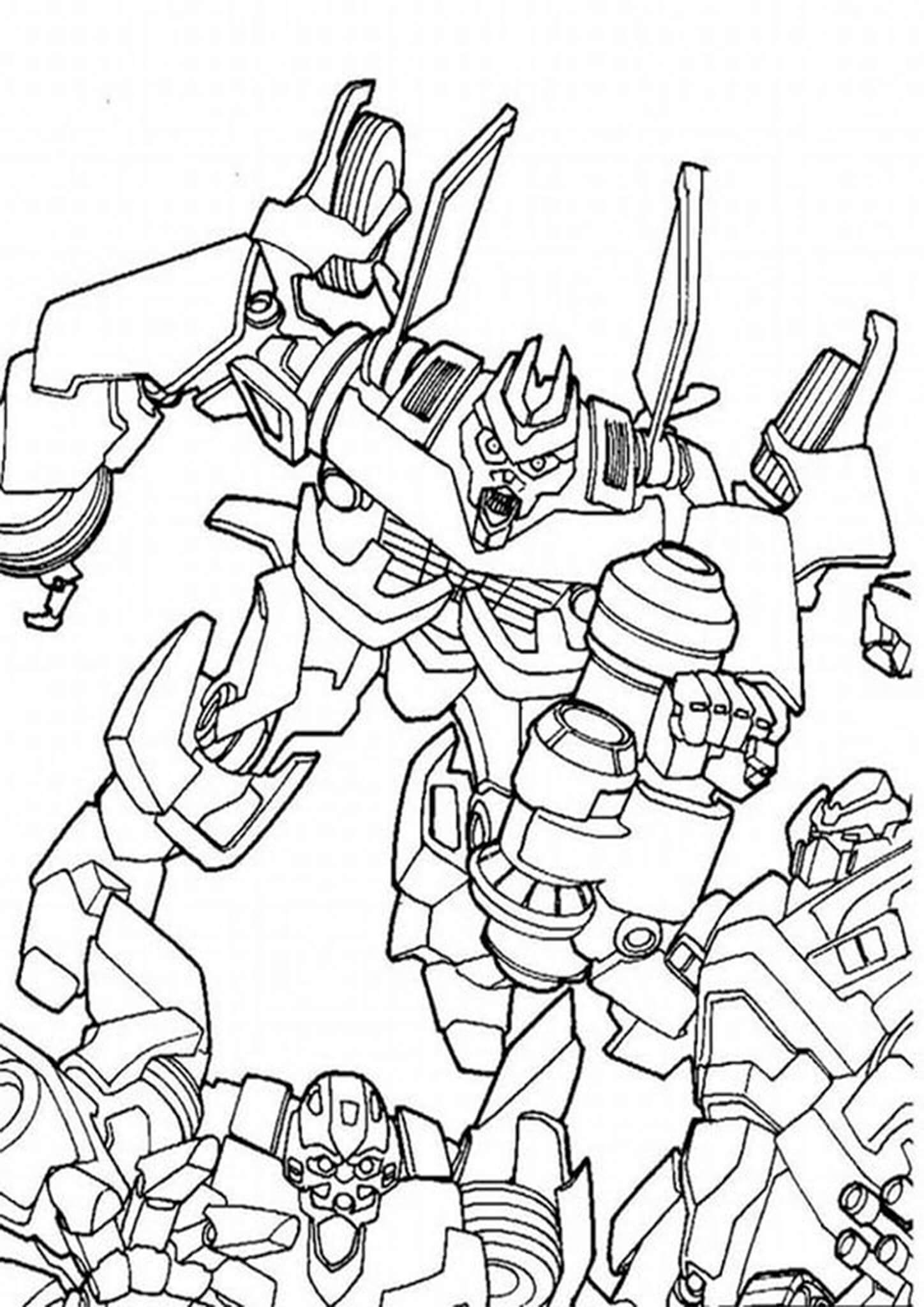 transformers coloring pages free