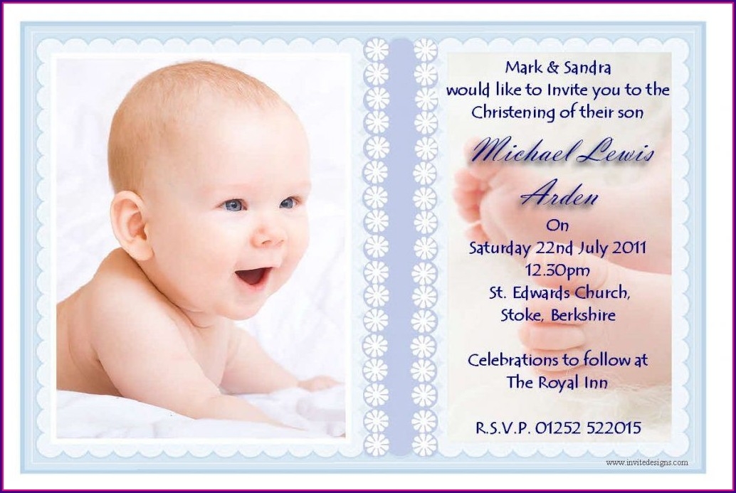 Free Editable Baptism Invitation Template Microsoft Word