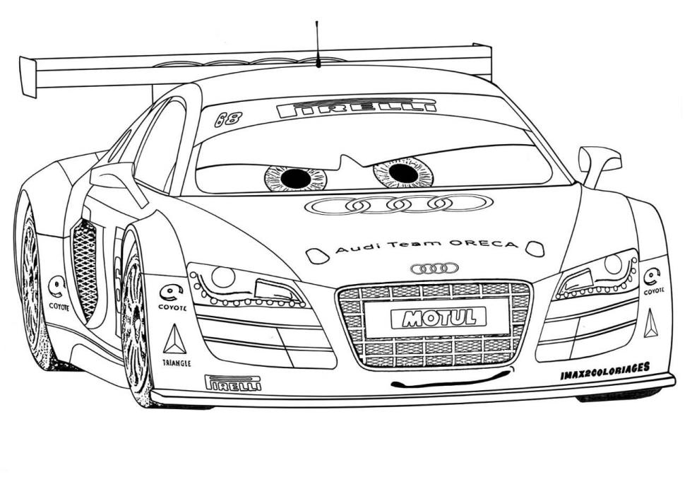 Automobile Coloring Pages Printable