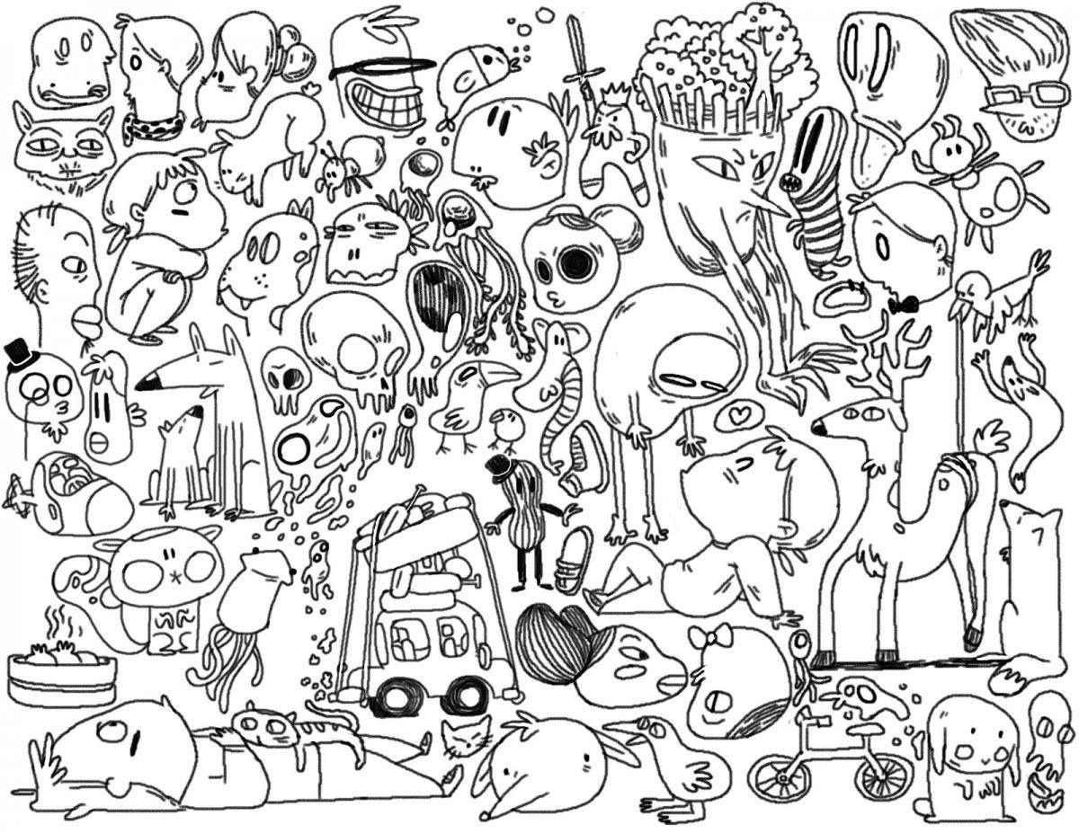 Free Free Doodle Art Coloring Pages Download Free Free Doodle Art 