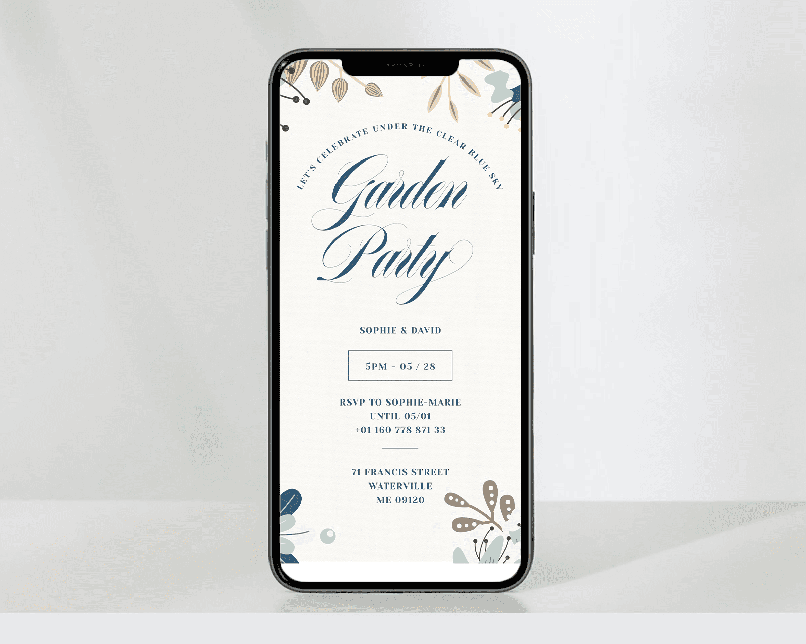 Free Garden Party Invitation Template Fast And Easy