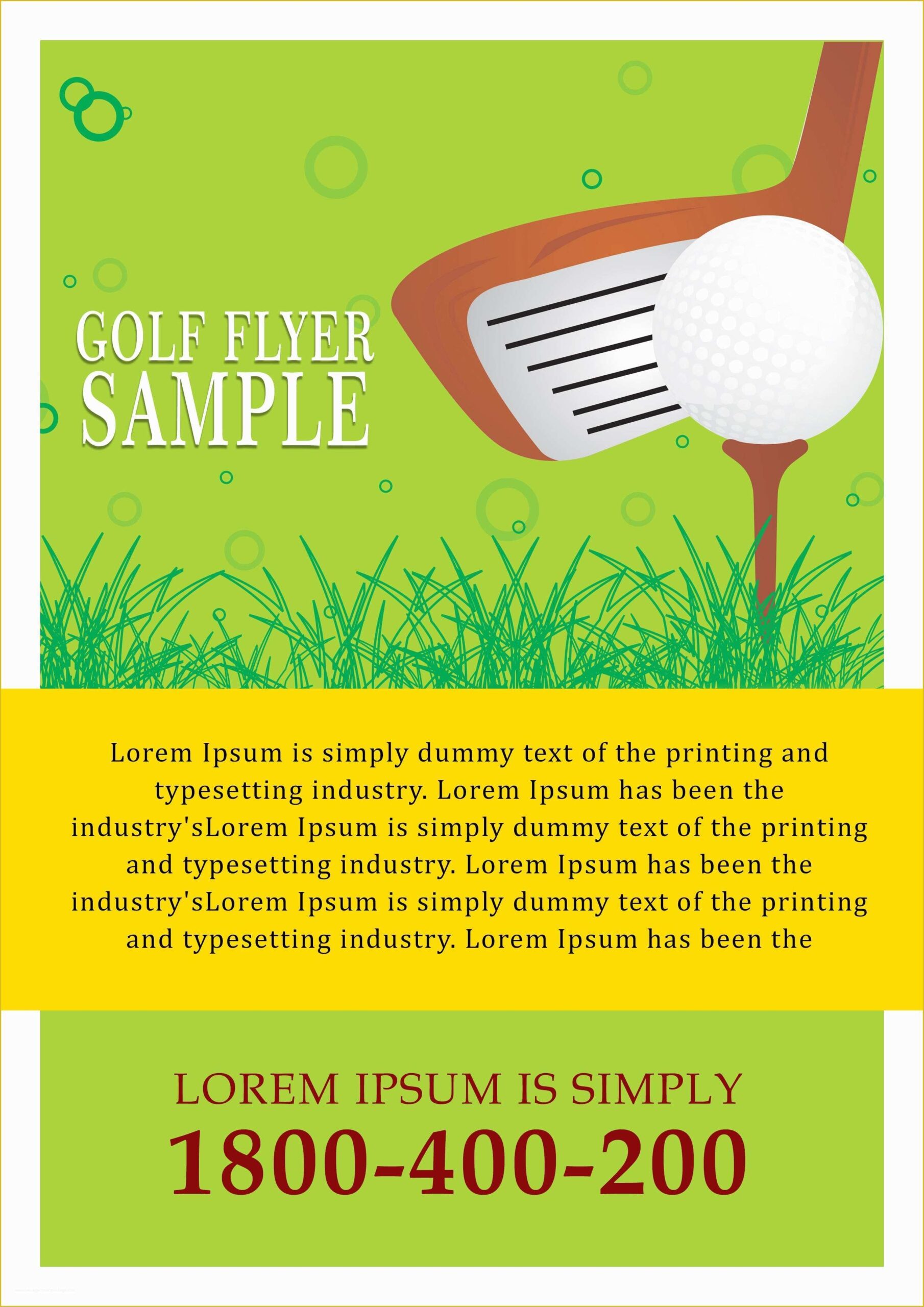 golf outing invitation template