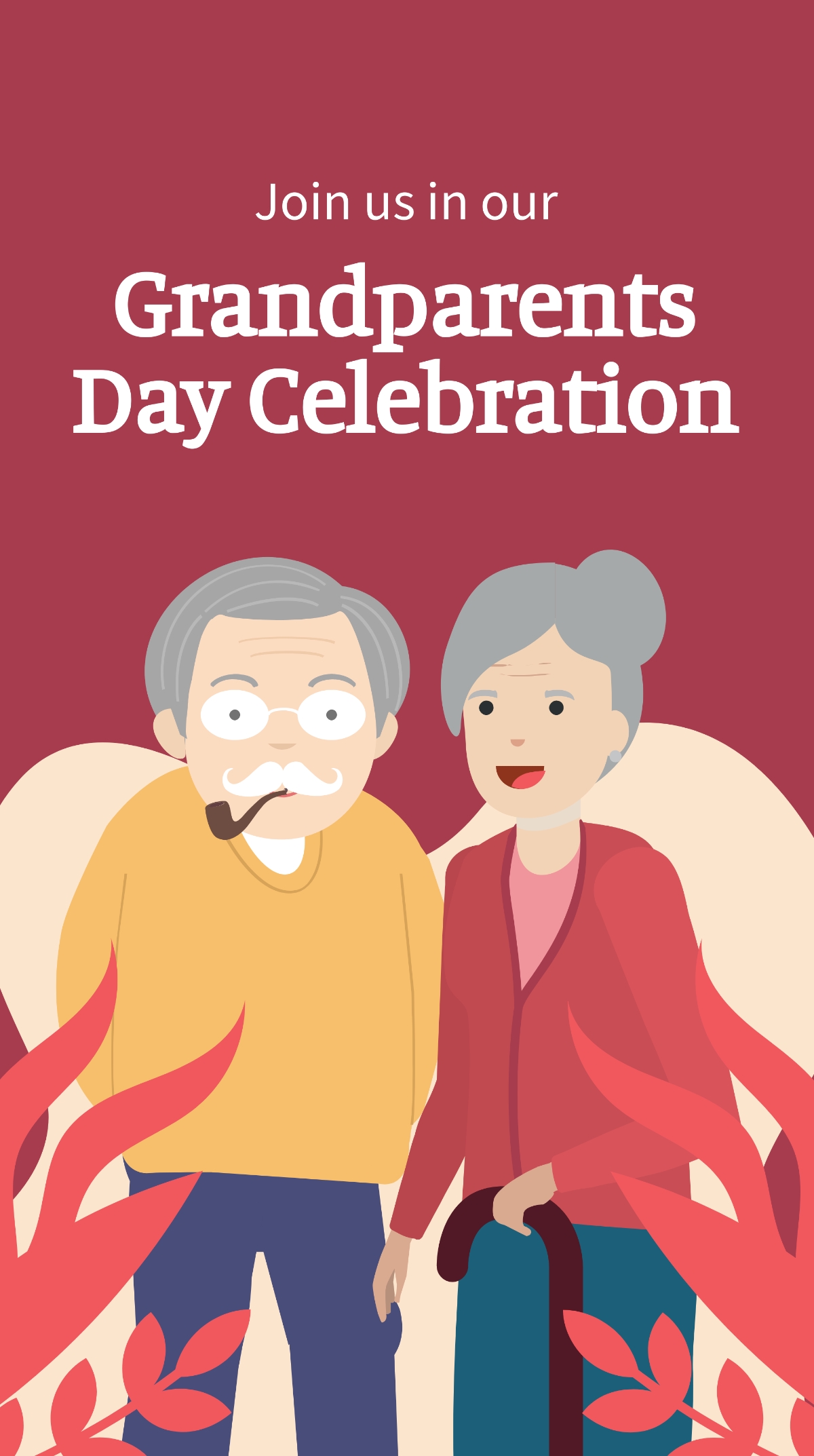 grandparents day invitation template