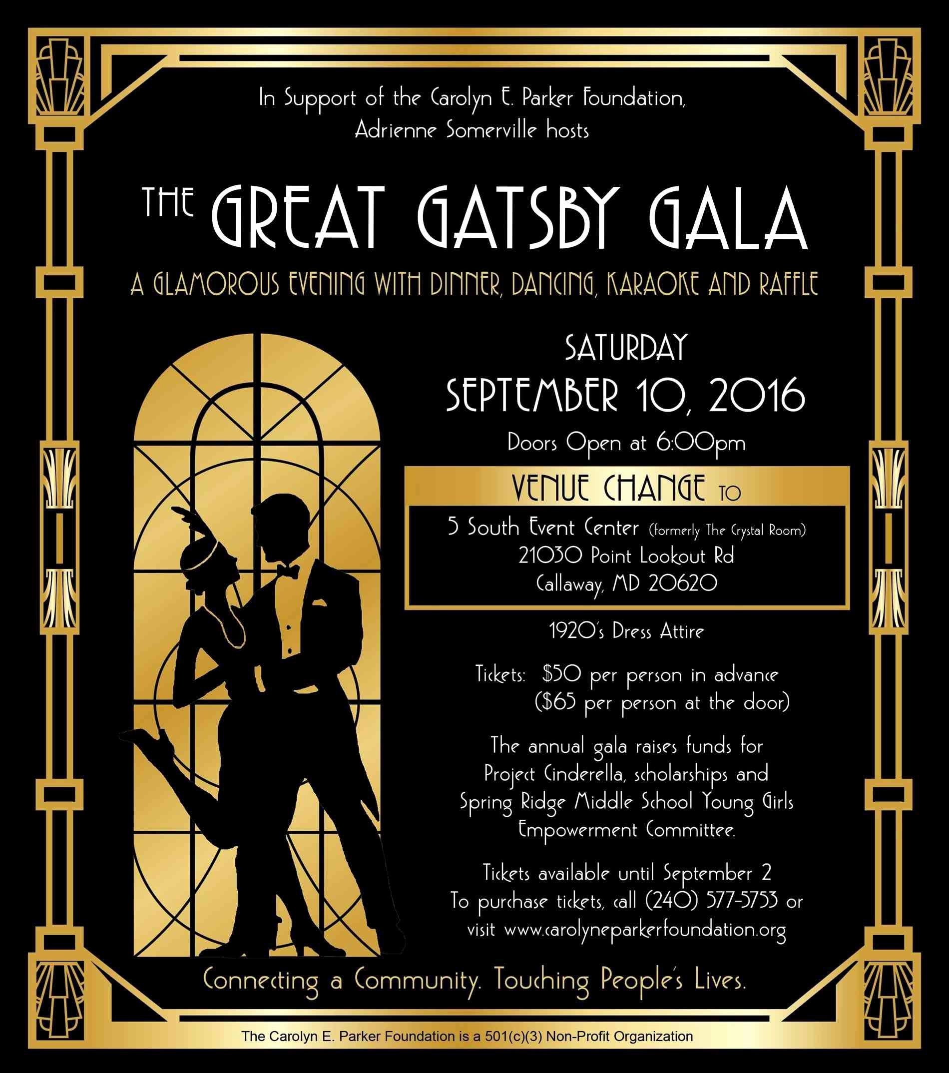 1920s invitation template