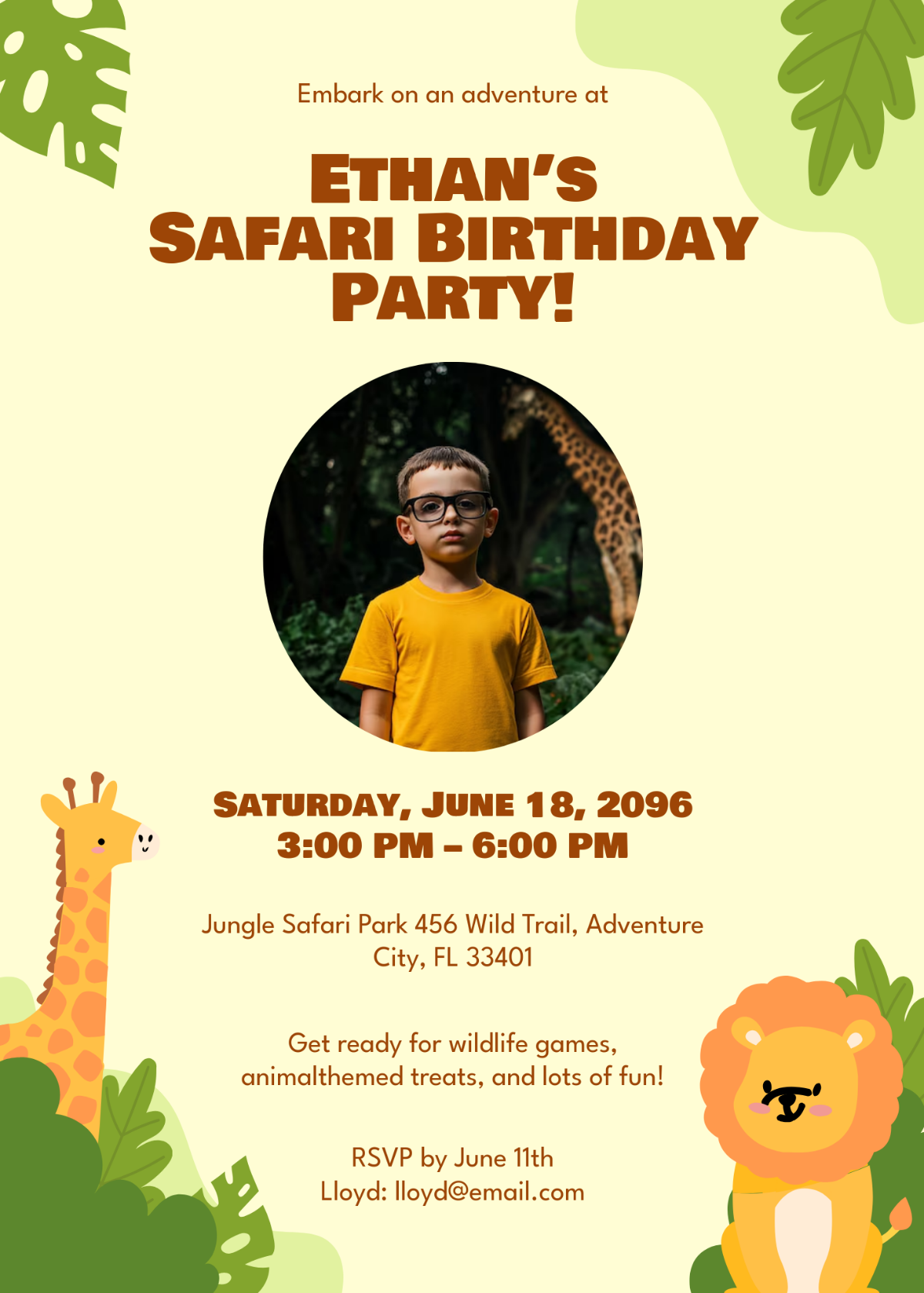 2000 theme party invitation template