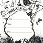 Free Halloween Birthday Party Invite Templates