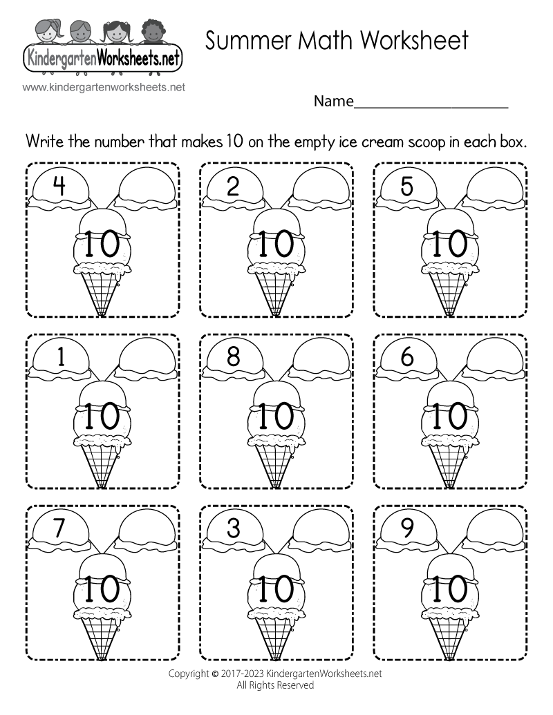math worksheet printable pdf free