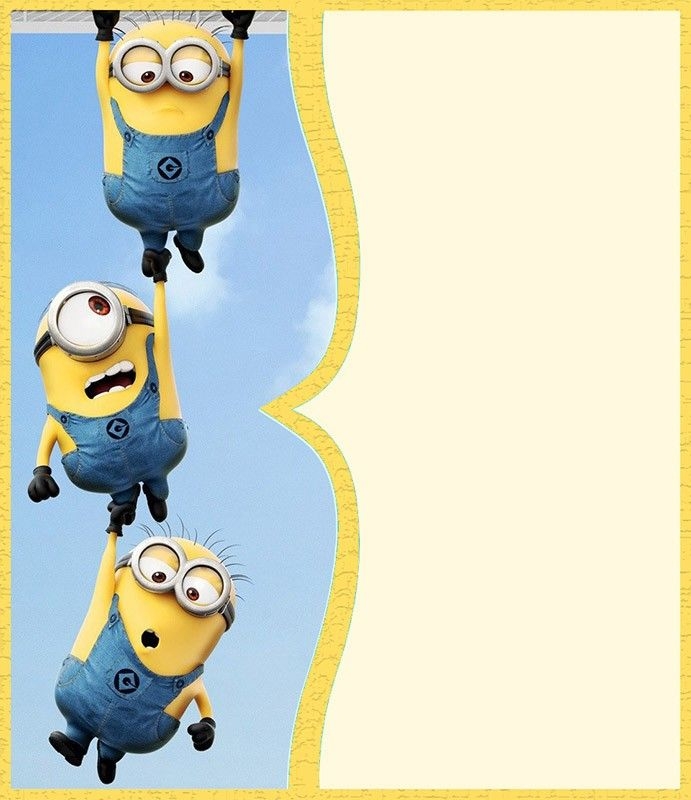 minion invitation template