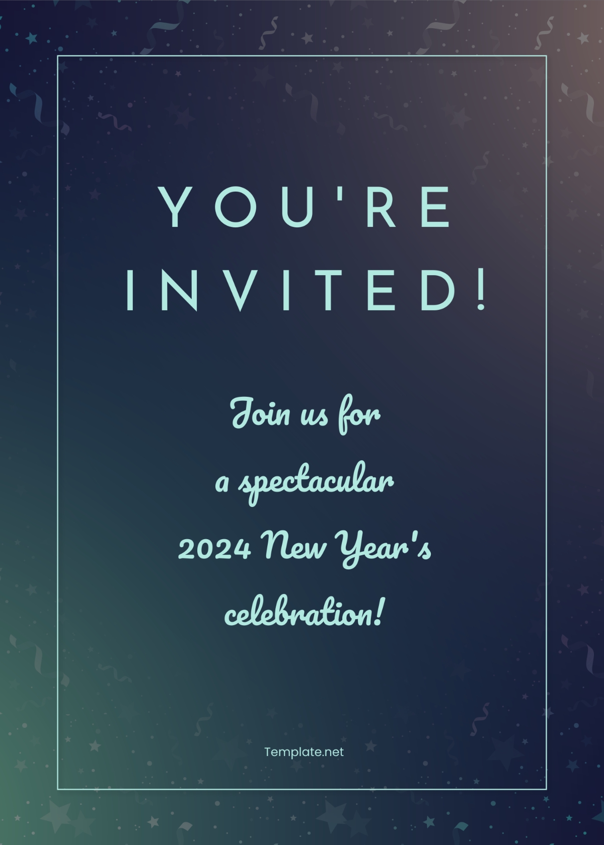 FREE New Year Invitation Templates Examples Edit Online Download 
