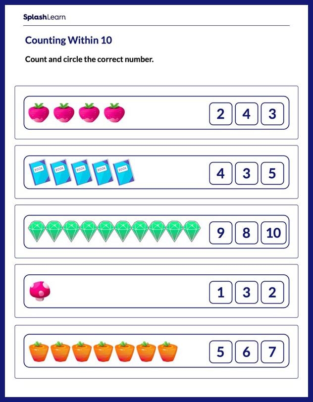 Free Number Sense Activities And Printables Worksheets Library