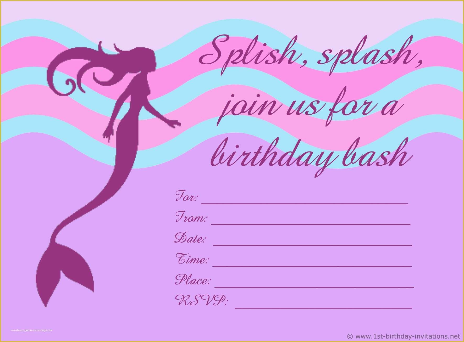 personalized invitation templates