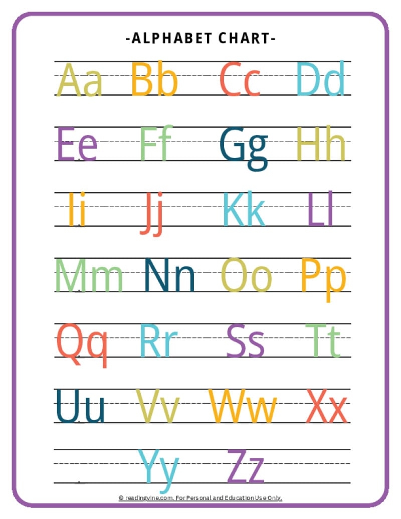 abc worksheets to print