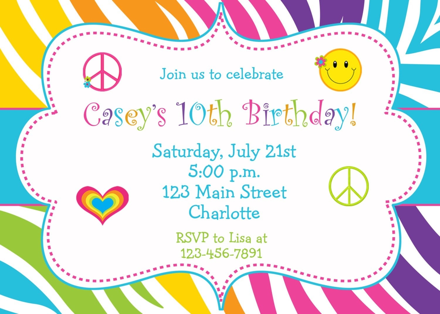 Free Printable 30th Birthday Invitation Templates