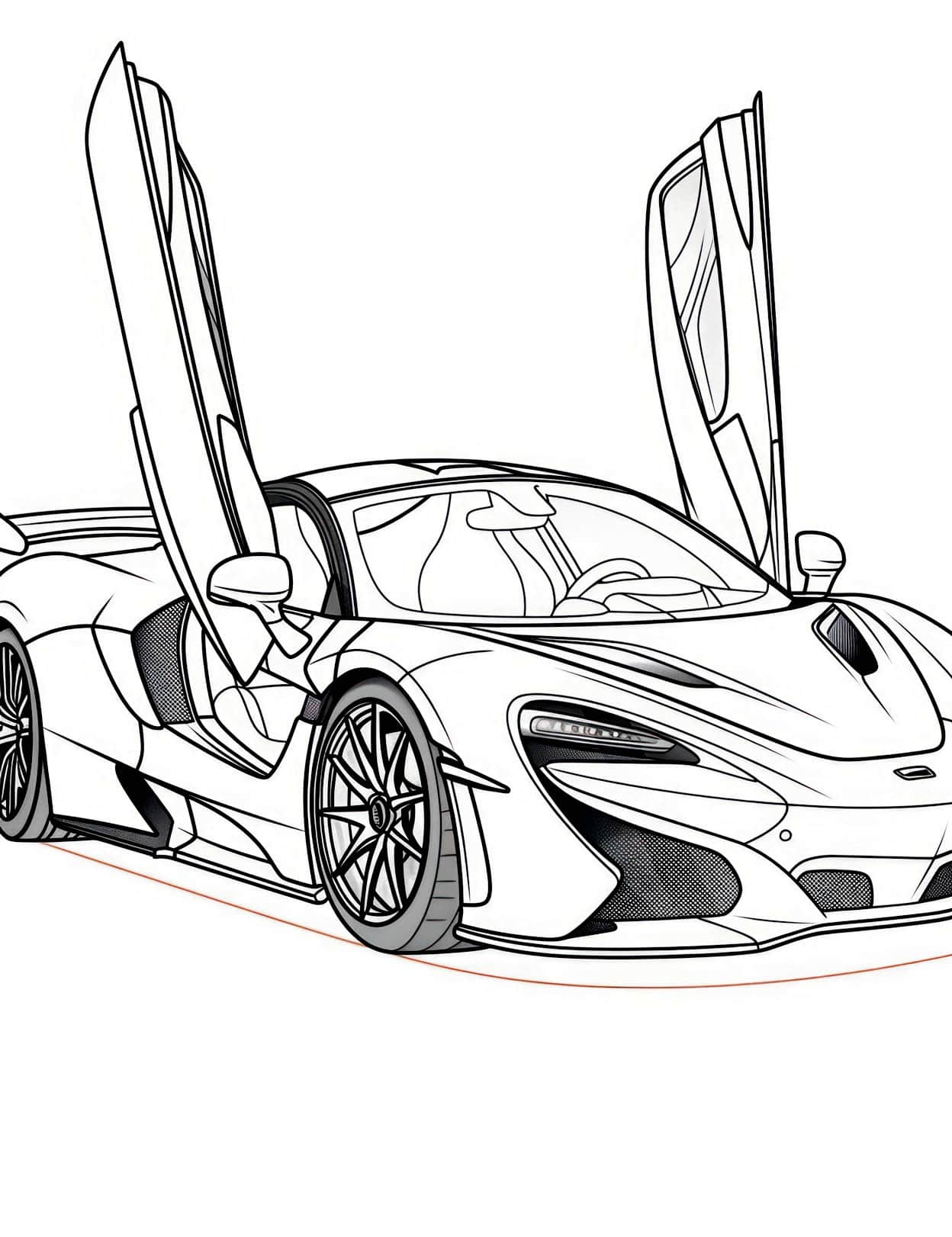 Free Printable Automobile Coloring Pages For Kids