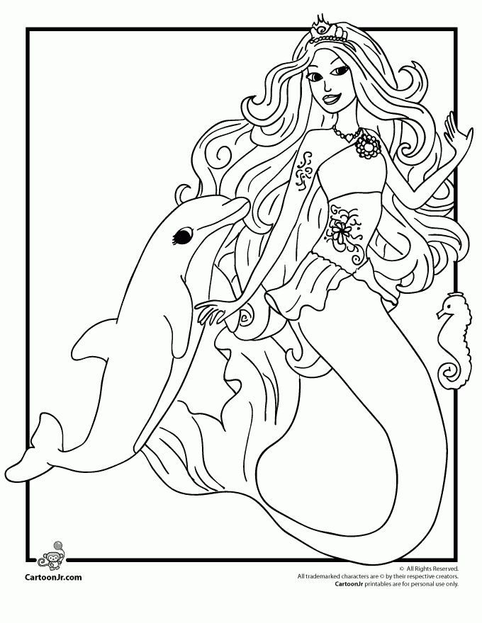 Free Printable Barbie Coloring Pages Coloring Home