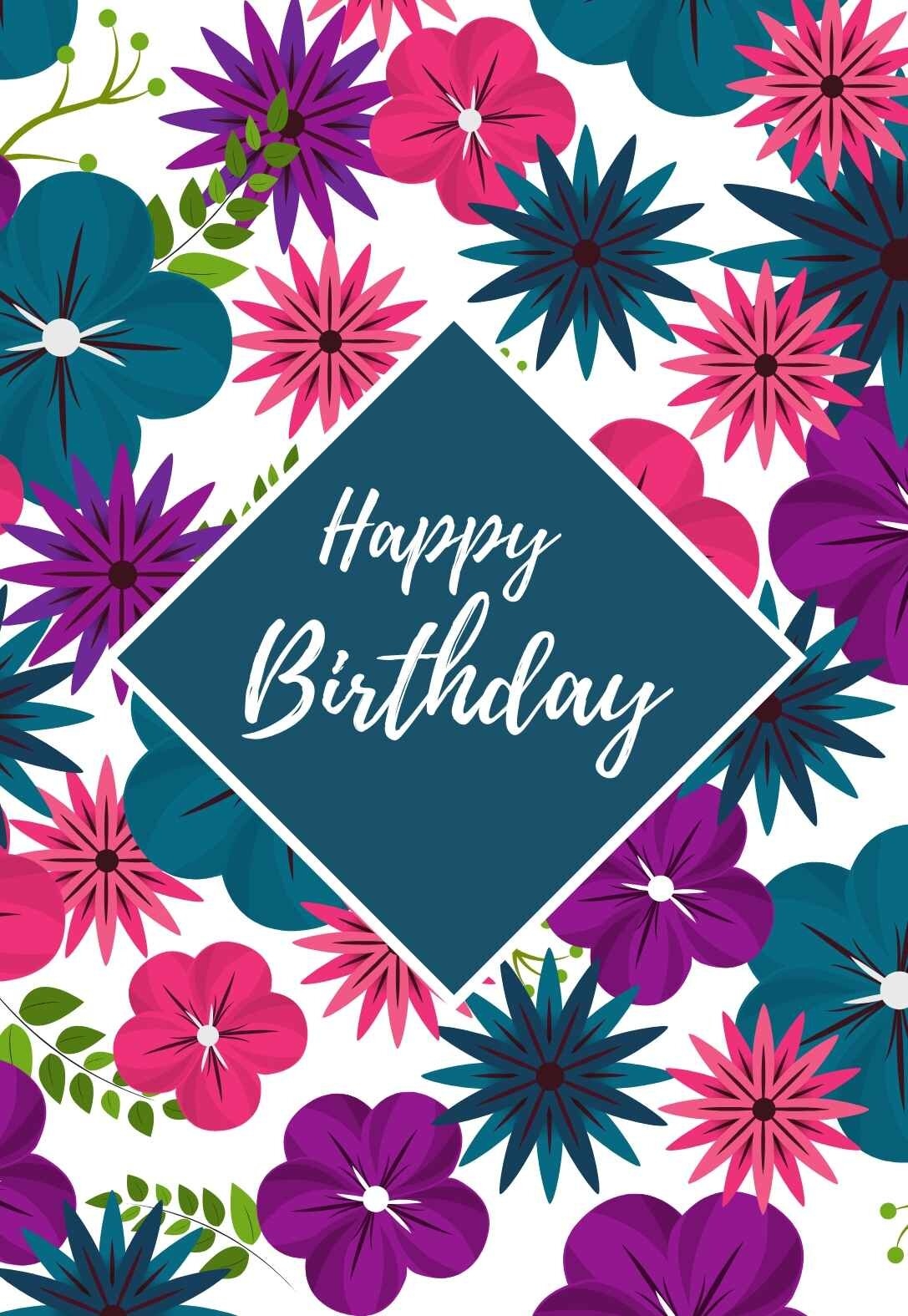 Free Printable Birthday Cards For Girls Quick Easy PRINTBIRTHDAY