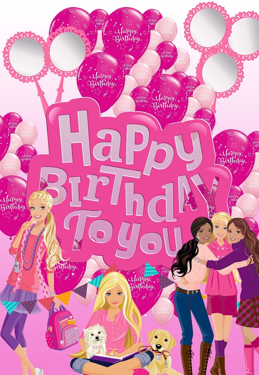 printable birthday cards for girls