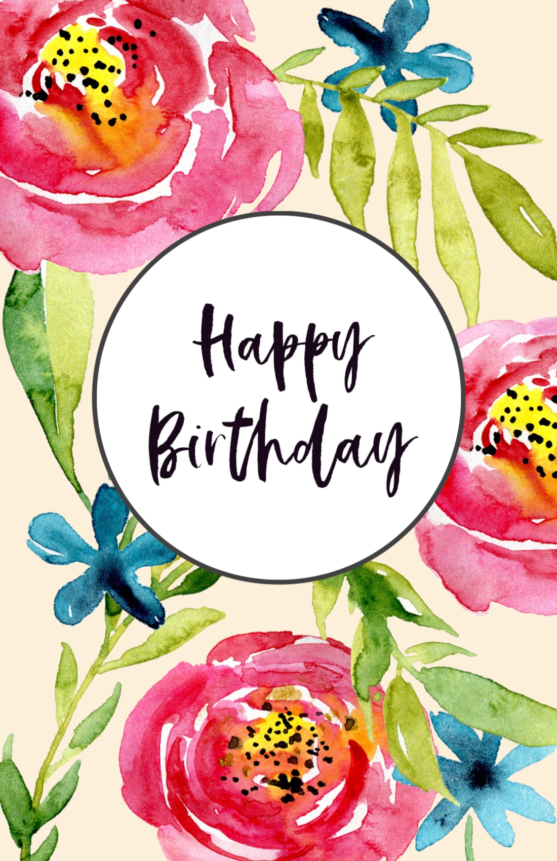 printable birthday cards blank